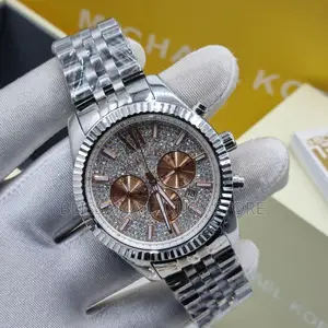 Michael Kors Luxury Men Stone Face Wristwatch – Stylish Durable