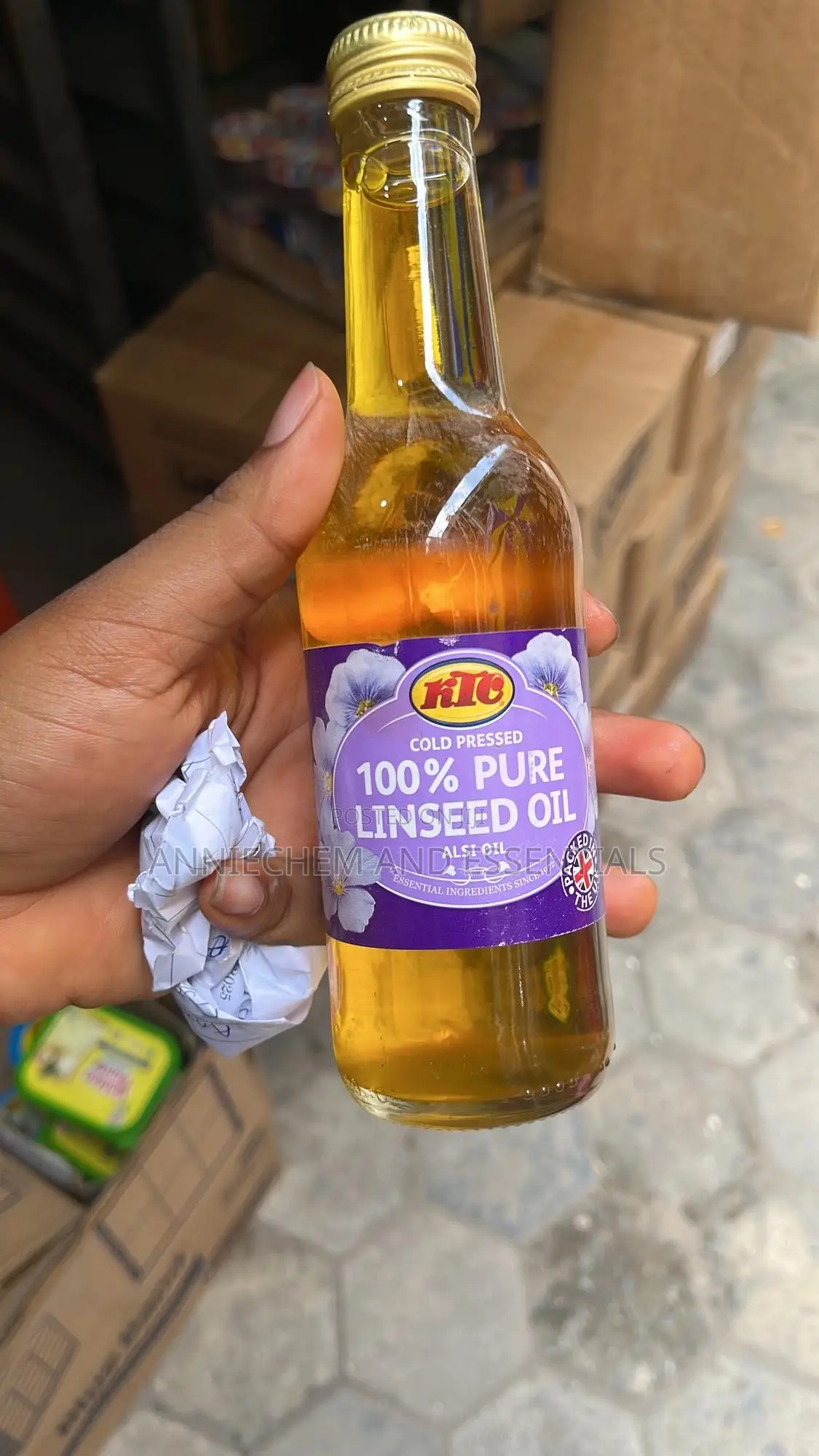 Cold Pressed Linseed Oil(250ml)