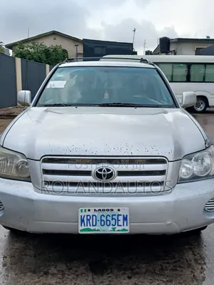 Toyota Highlander 2004 Silver