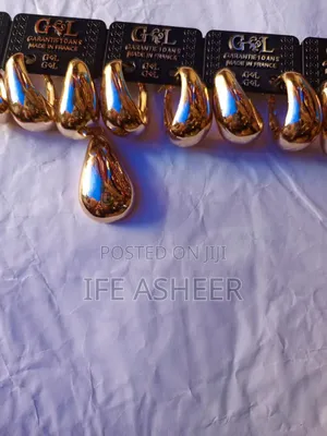 Real Gl Earrings and Pendants