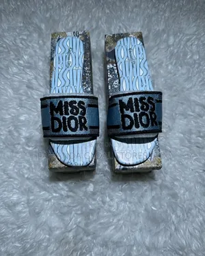 Premium "Miss Dior" Inspired Fashion Slides