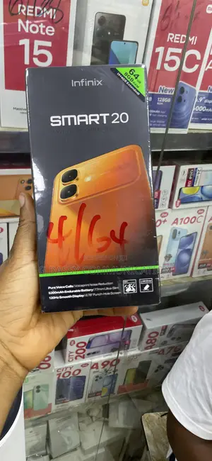 New Infinix Smart 20 64 GB Black