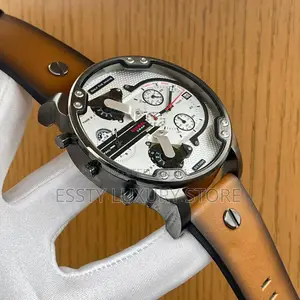High Quality Luxury Diesel Leather Watch