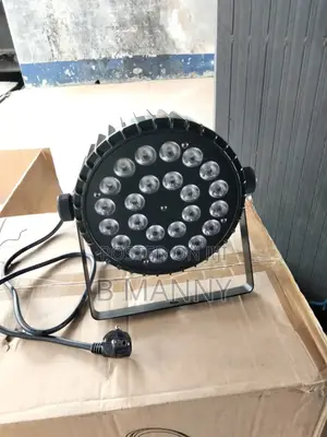 10w by 24 Bulbs Flat Par Power Con Cable
