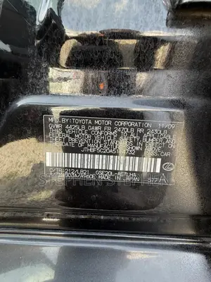 Lexus IS 2010 Black