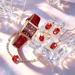 2026 New Model for 2026 Ladies Dating Set Gift Simple Watch.