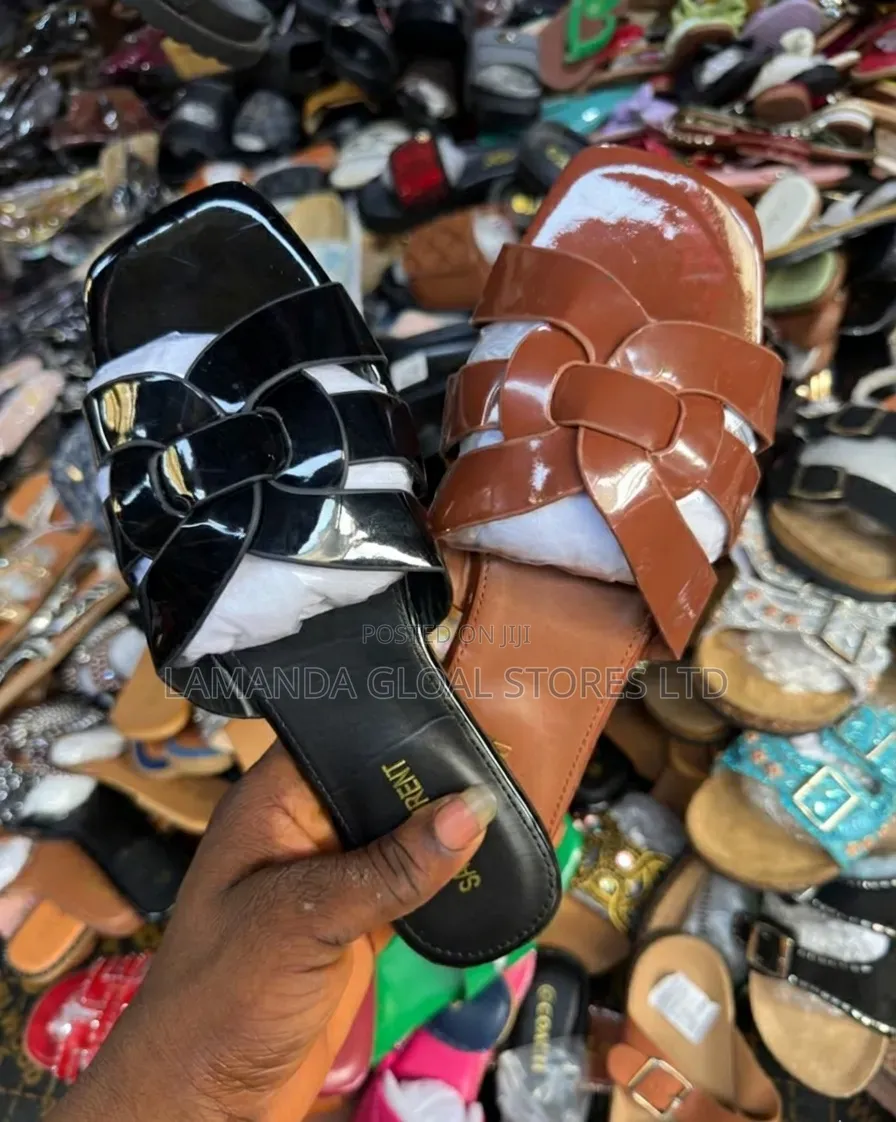 Premium Designer Inspired Flat Slides