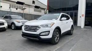 Hyundai Santa Fe Limited 4dr SUV AWD (3.3L 6cyl 6A) 2015 White