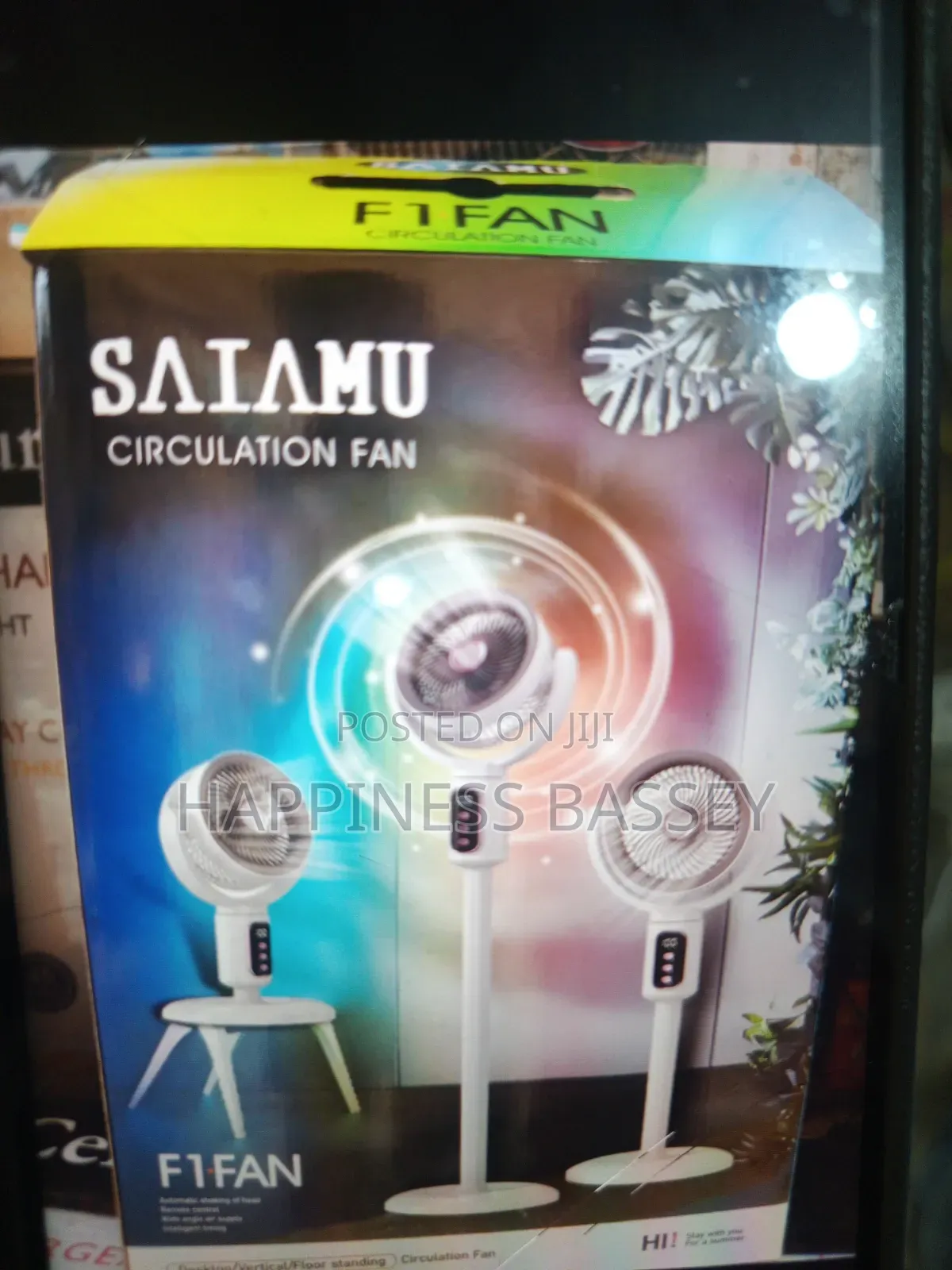 Circulation Rechargeable Stand Fan