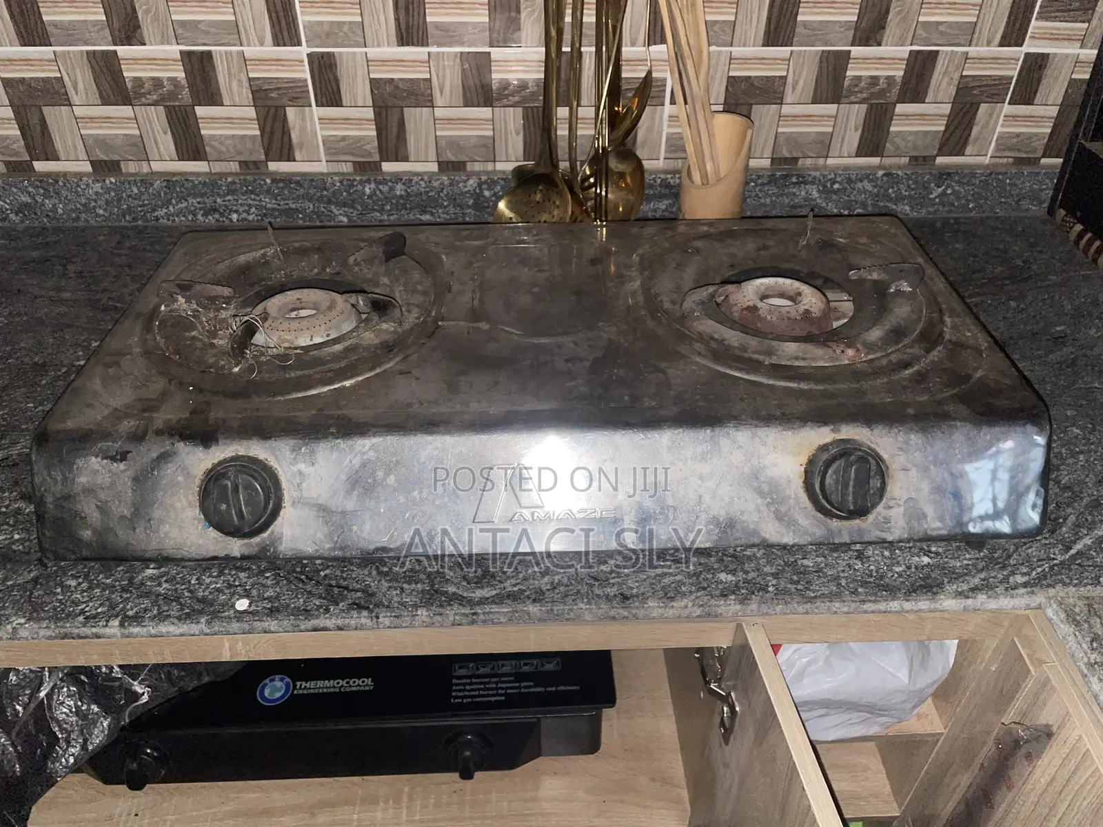 2 Burner Table Top Gas Stove