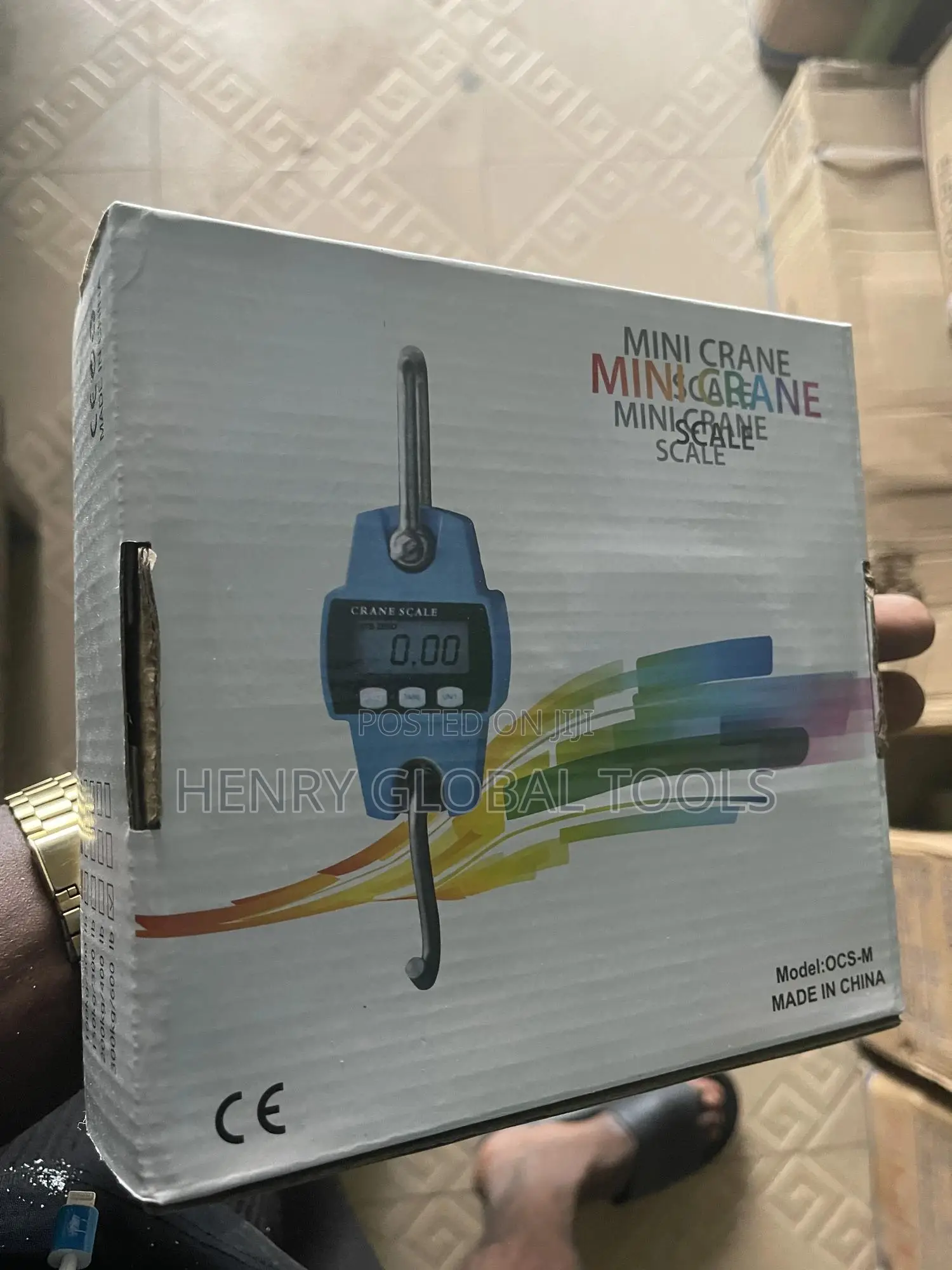 Mini Crane Measuring Scale Available