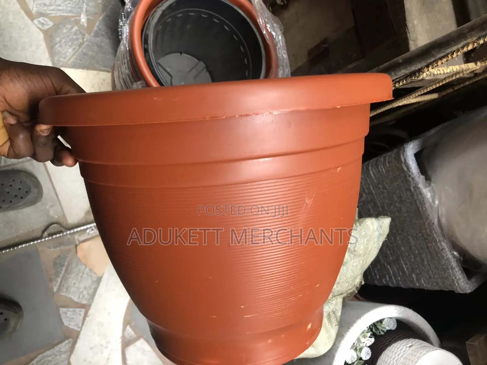 Medium Size Plastic Flower Pot