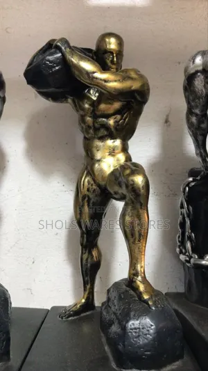 The Muscle Builder Man Decorative Ornament