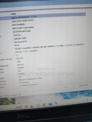 Laptop Dell Latitude 5490 8GB Intel Core i7 SSD 256GB