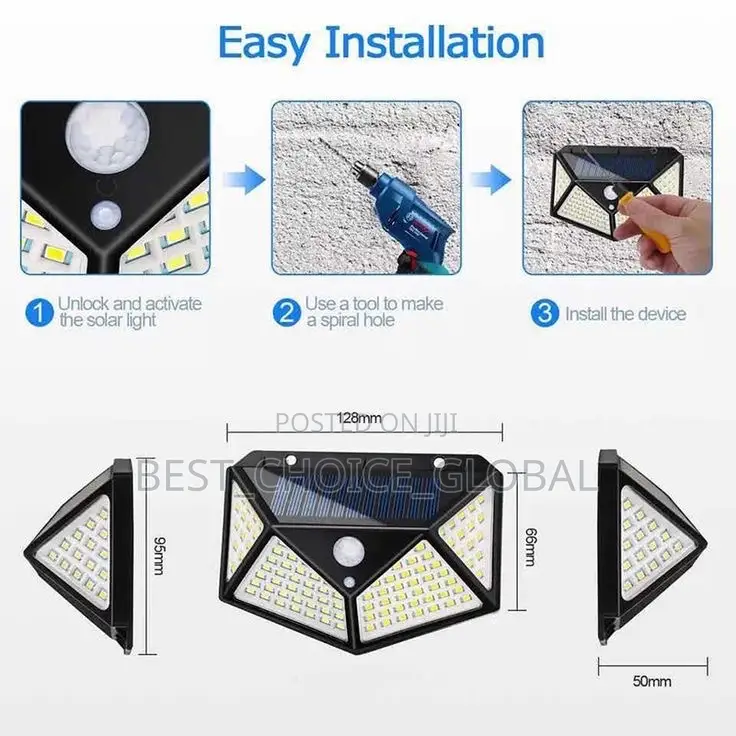 Modern Solar Wall Light