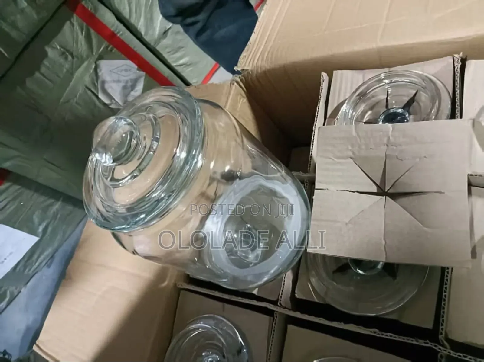 Glass Storage Jar