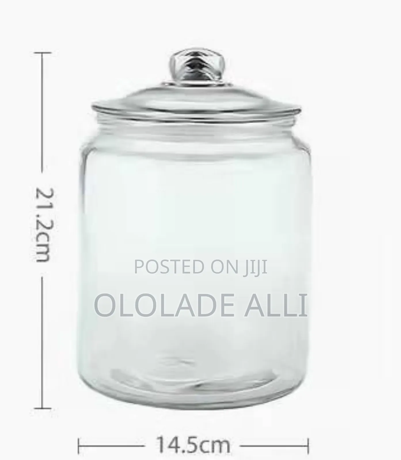 Glass Storage Jar