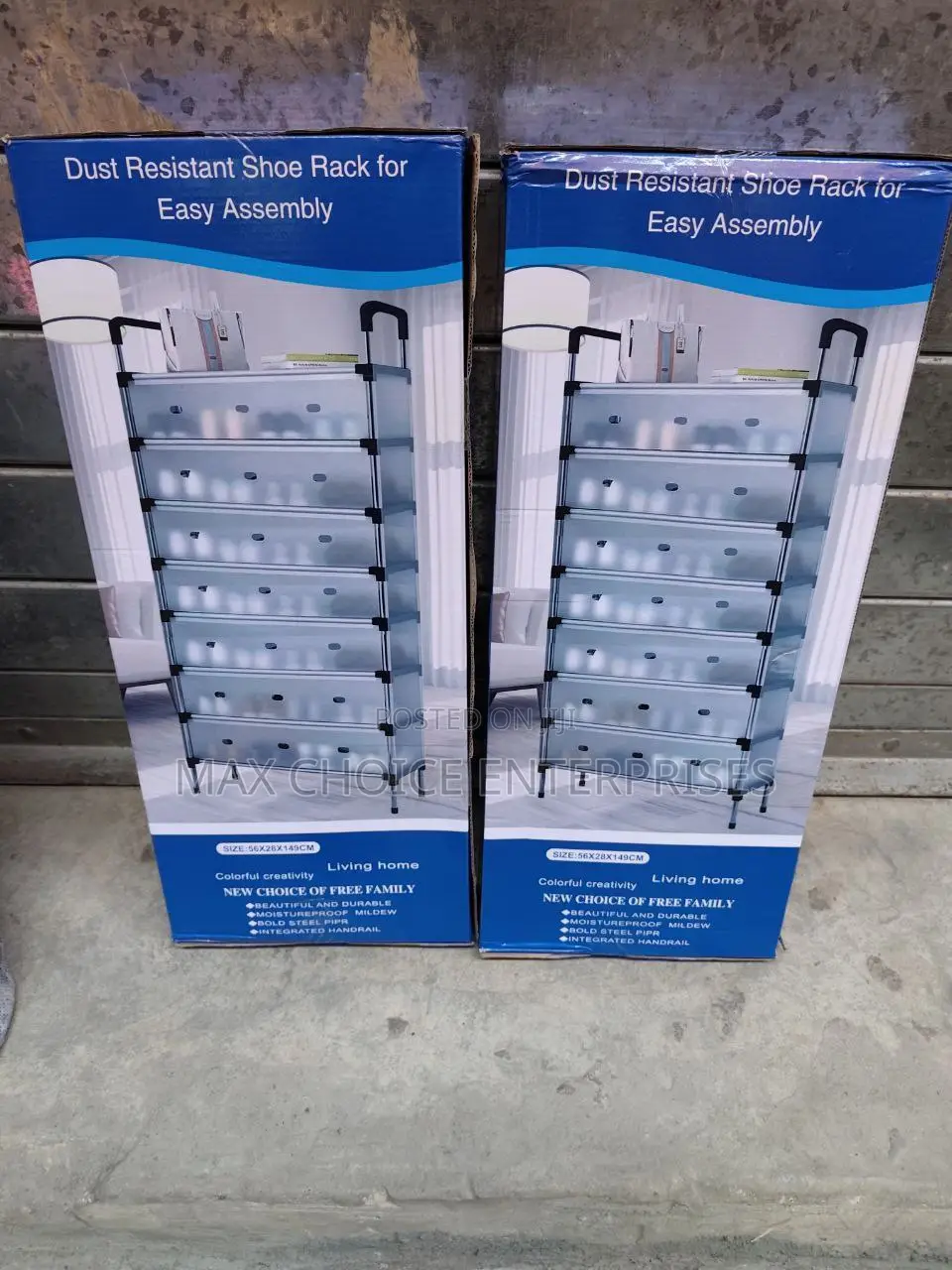6 Layers Dust Proof Shoe Rack