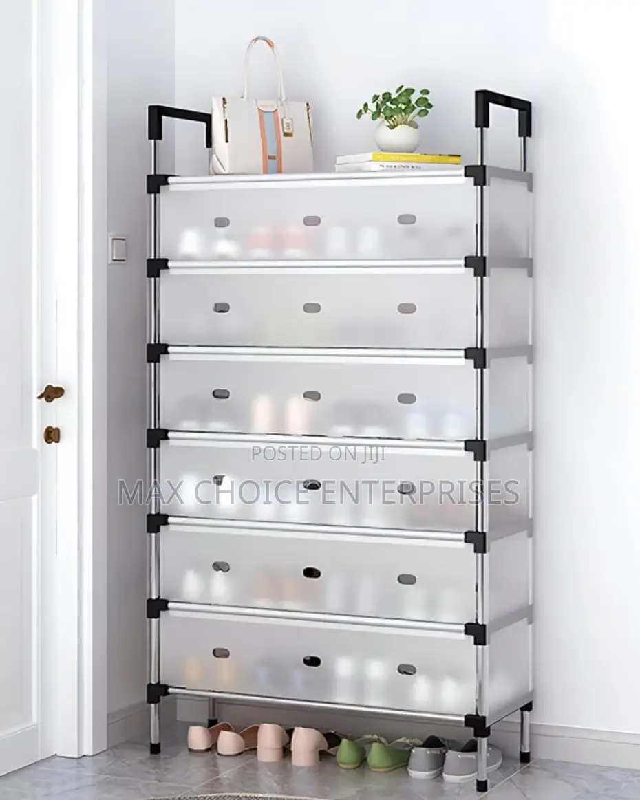 6 Layers Dust Proof Shoe Rack