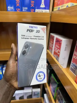New Tecno Pop 20 128 GB Black