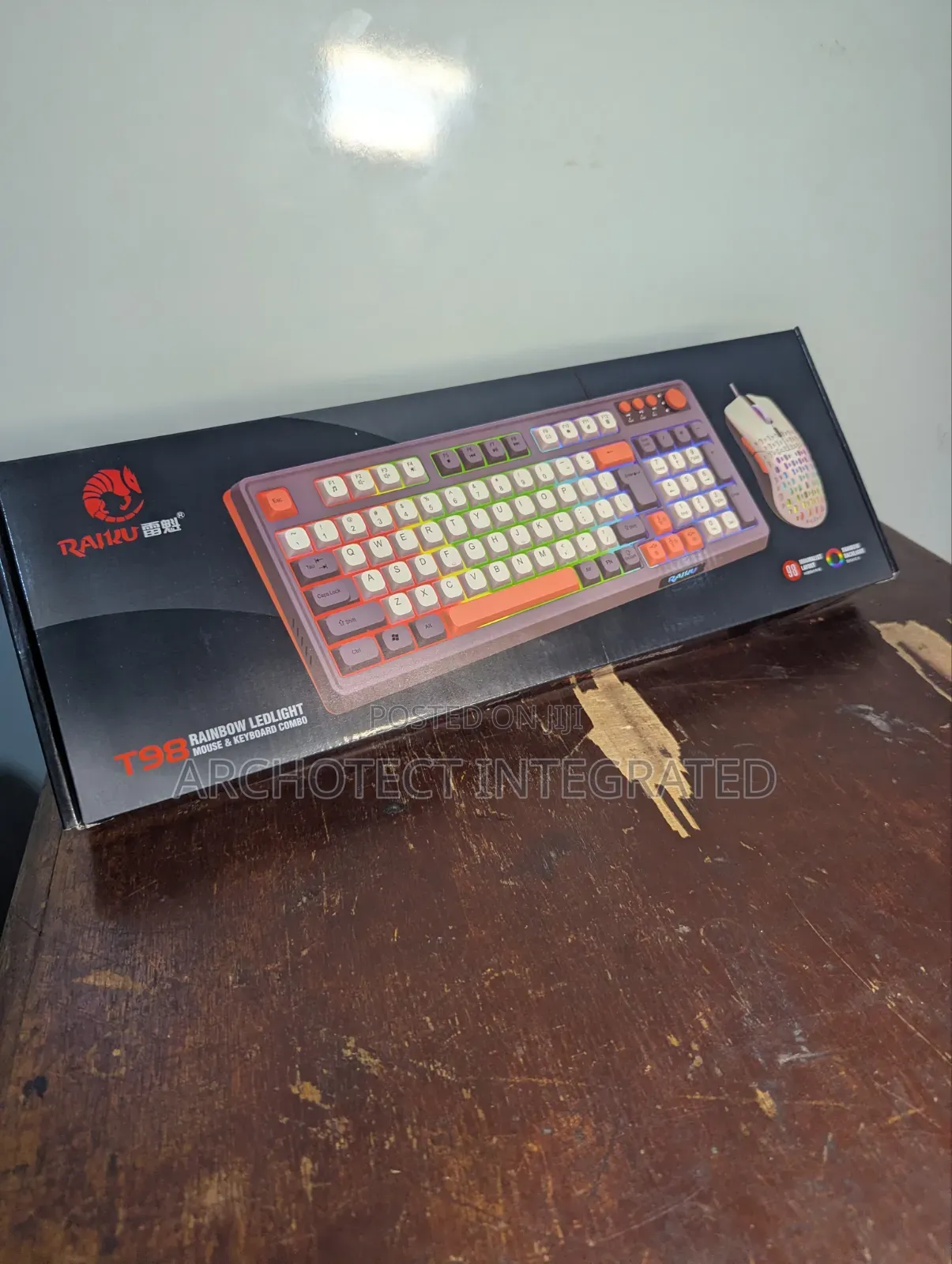 Raiku Wired Gaming Keyboard and Mouse