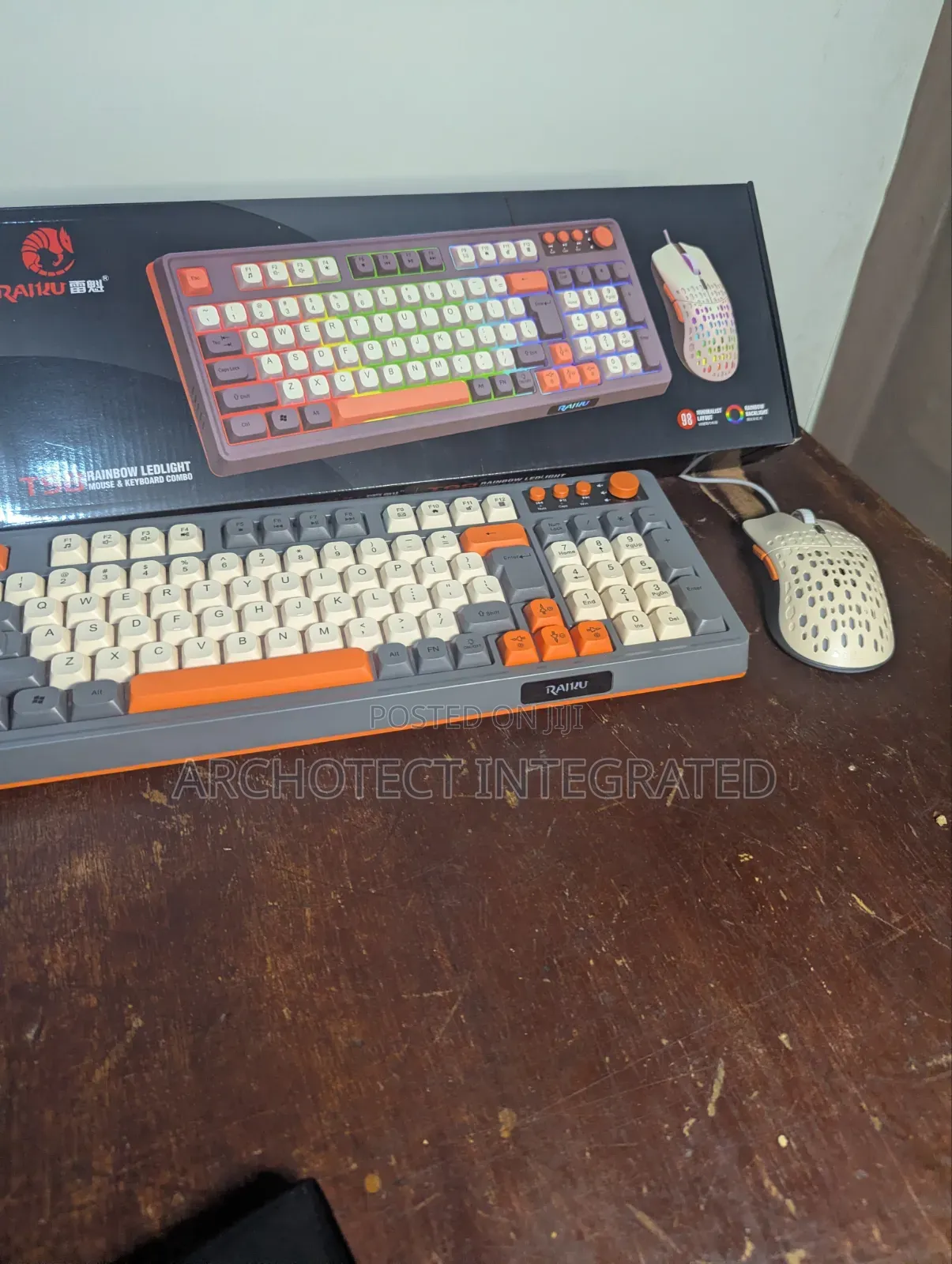 Raiku Wired Gaming Keyboard and Mouse