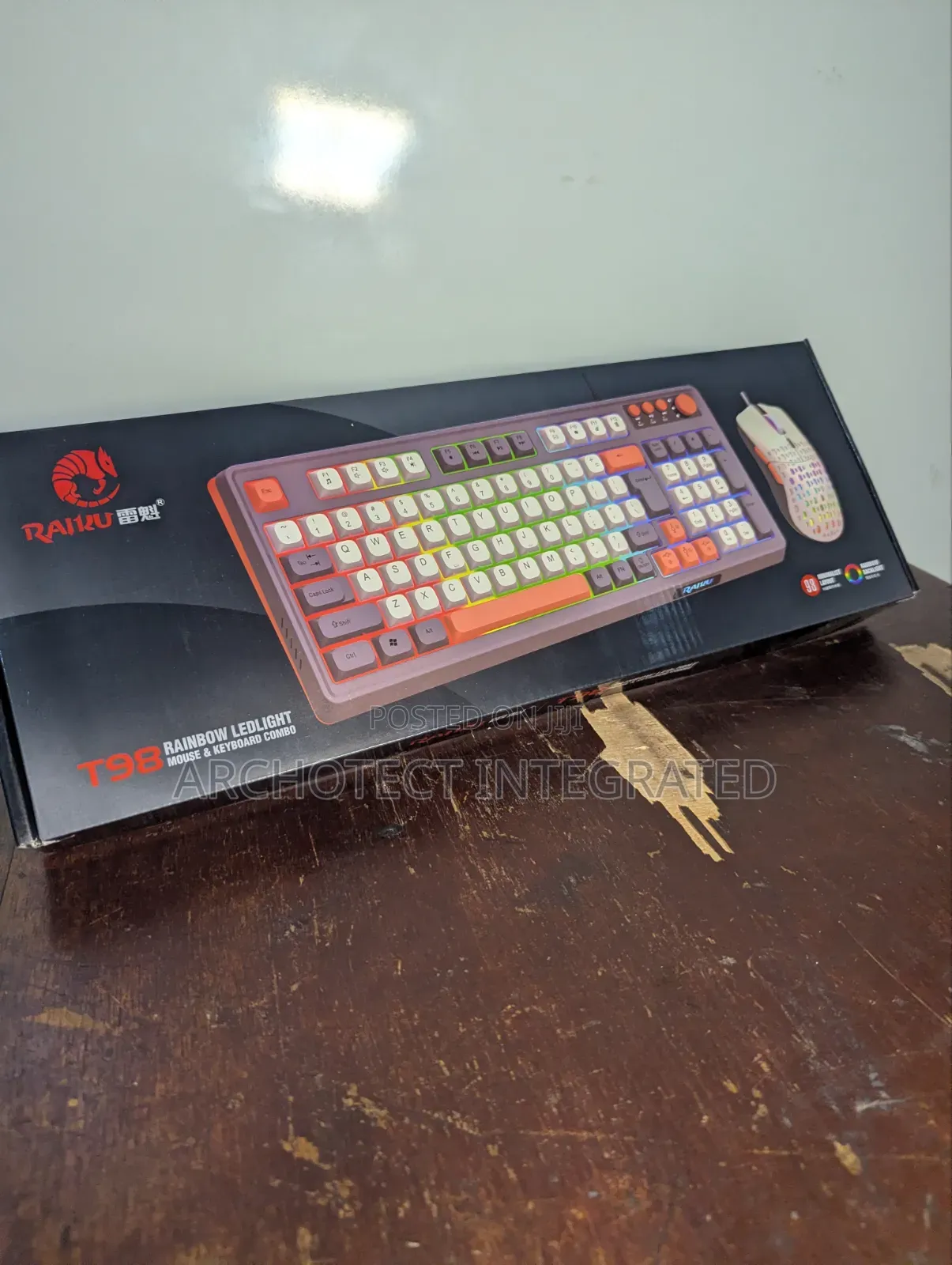 Raiku Wired Gaming Keyboard and Mouse