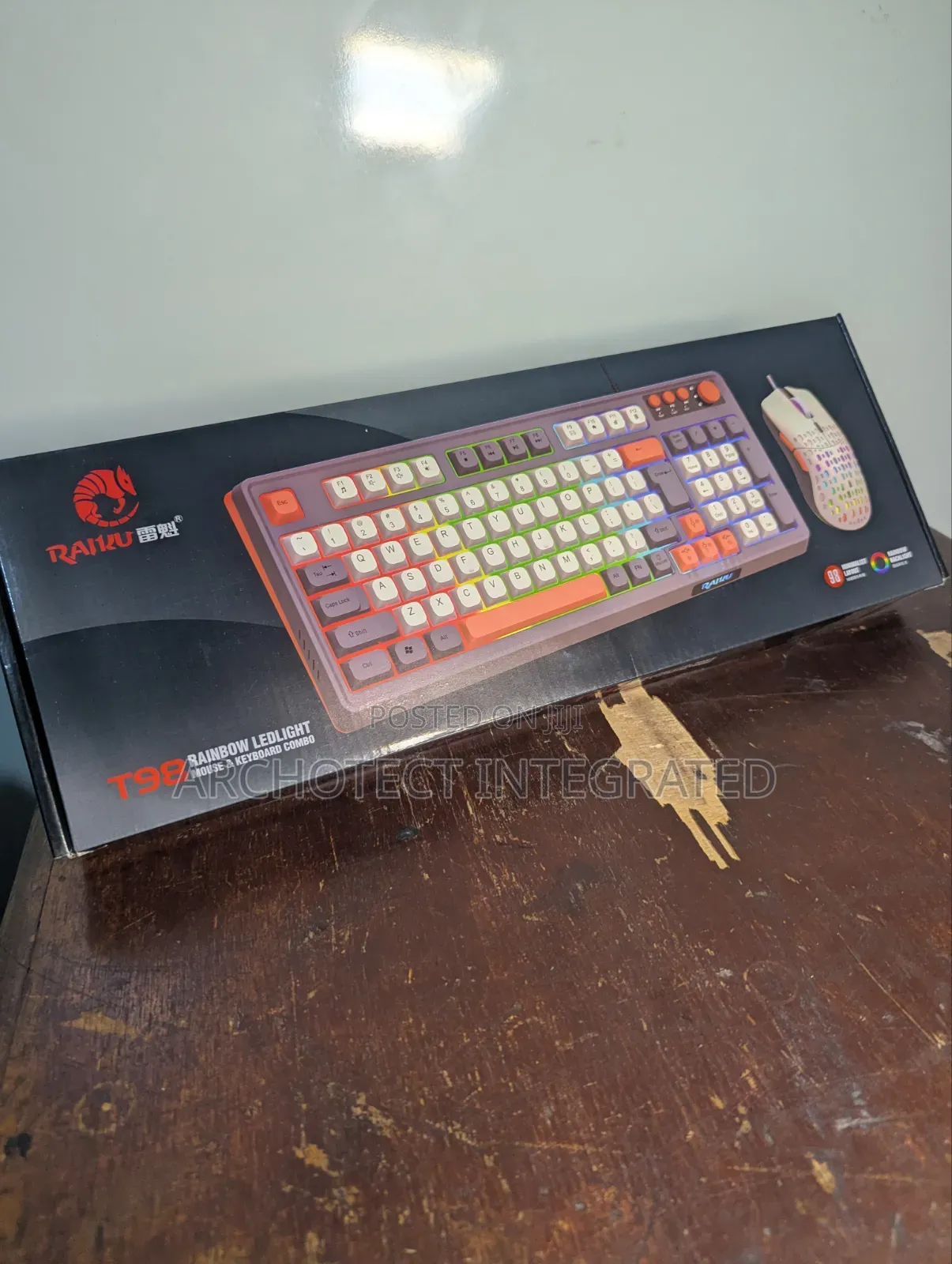 Raiku Wired Gaming Keyboard and Mouse