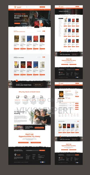 Shopify Book Store Design