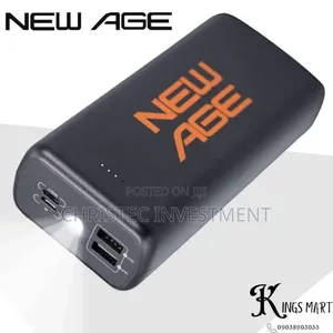 New Age 33000ah Turbo Ultra 3 Fast 22.Sw Type Torch Light Power Bank
