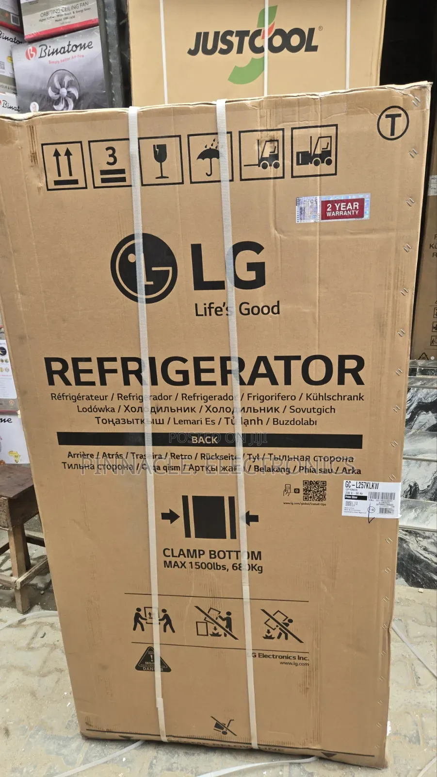 Lg Side by Side Inverter Refrigerator
