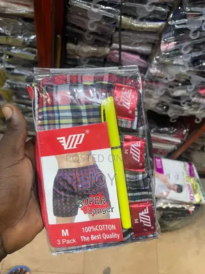 3in1 Men Cotton Boxers