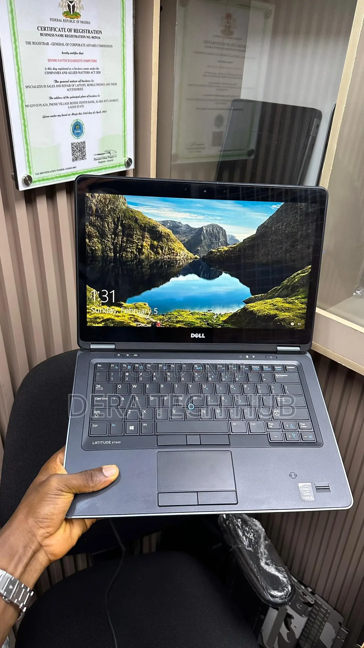 Laptop Dell Latitude 7440 8GB Intel Core i5 SSD 256GB