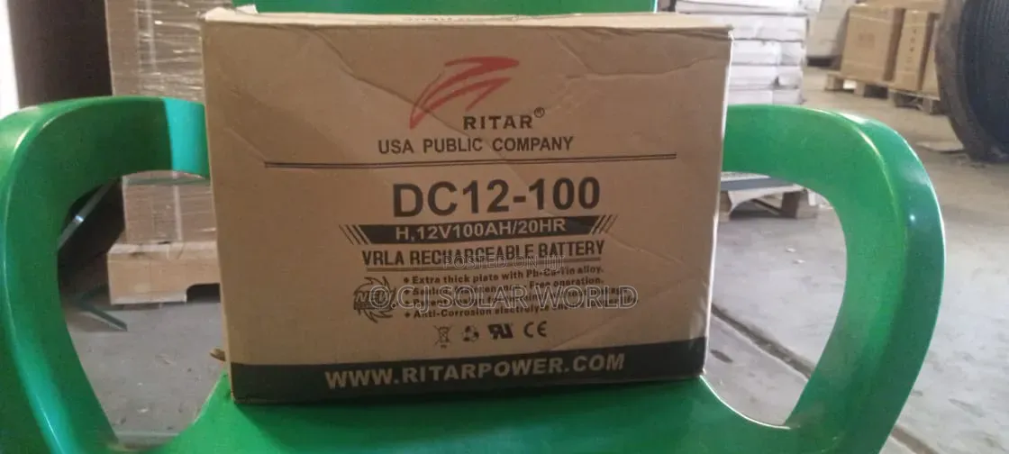 Ritar Solar Battery 100ahs