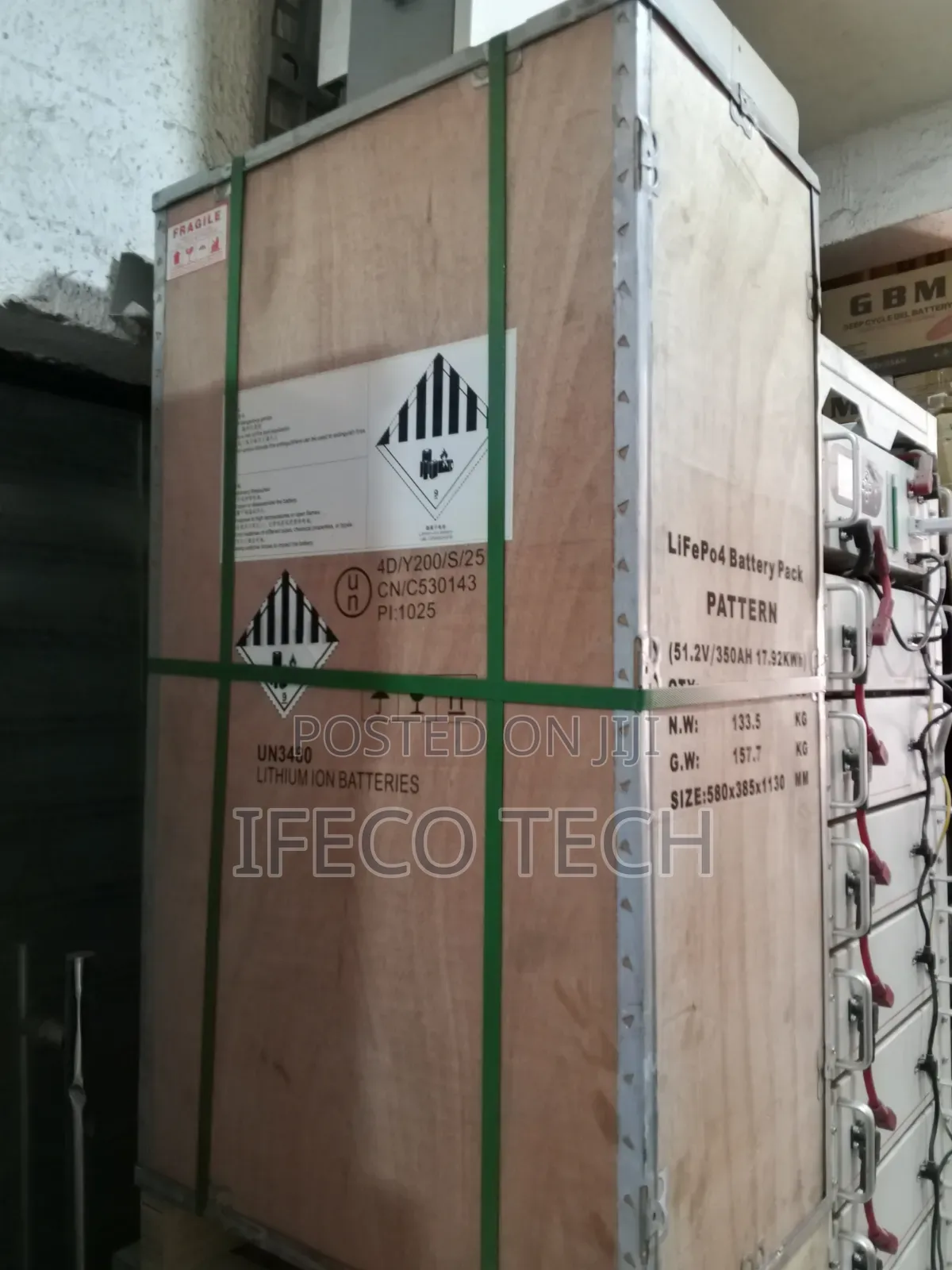 15kwh 48volts Pattern Lithium Battery