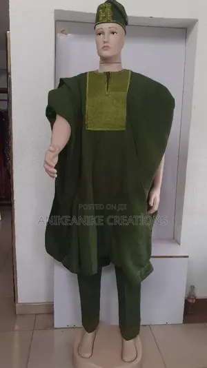 Asooke Dansiki Set, Available In Sizes