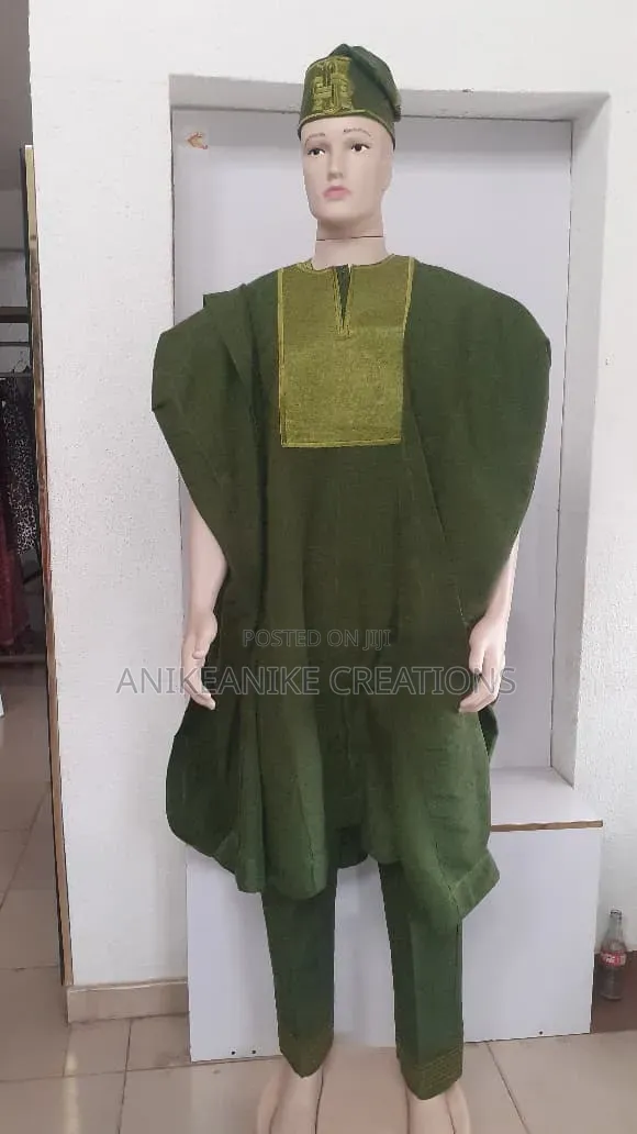 Asooke Dansiki Set, Available In Sizes