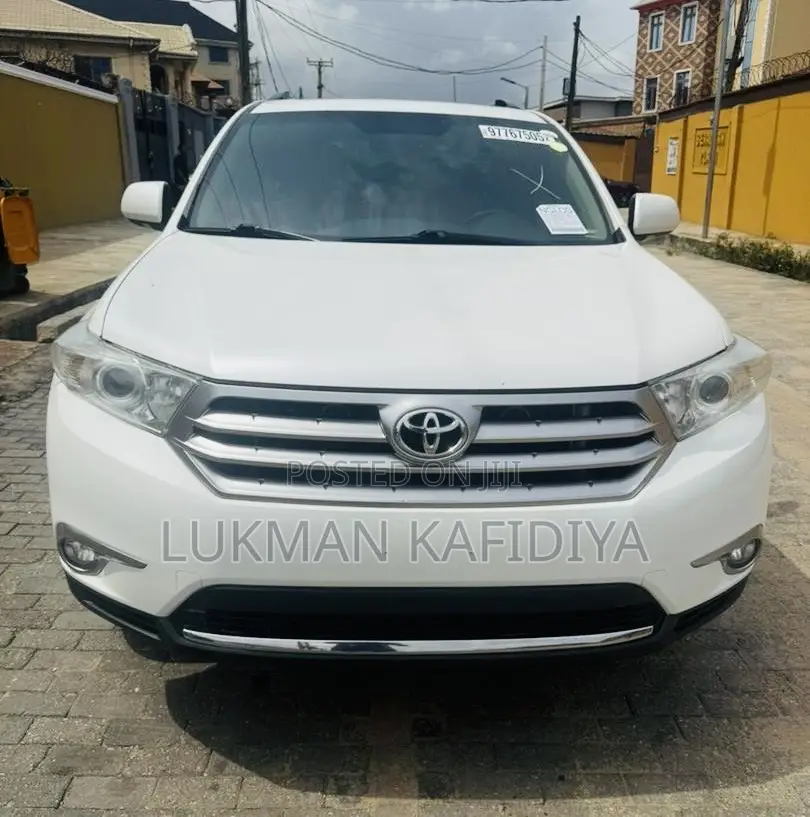 Toyota Highlander 2013 White