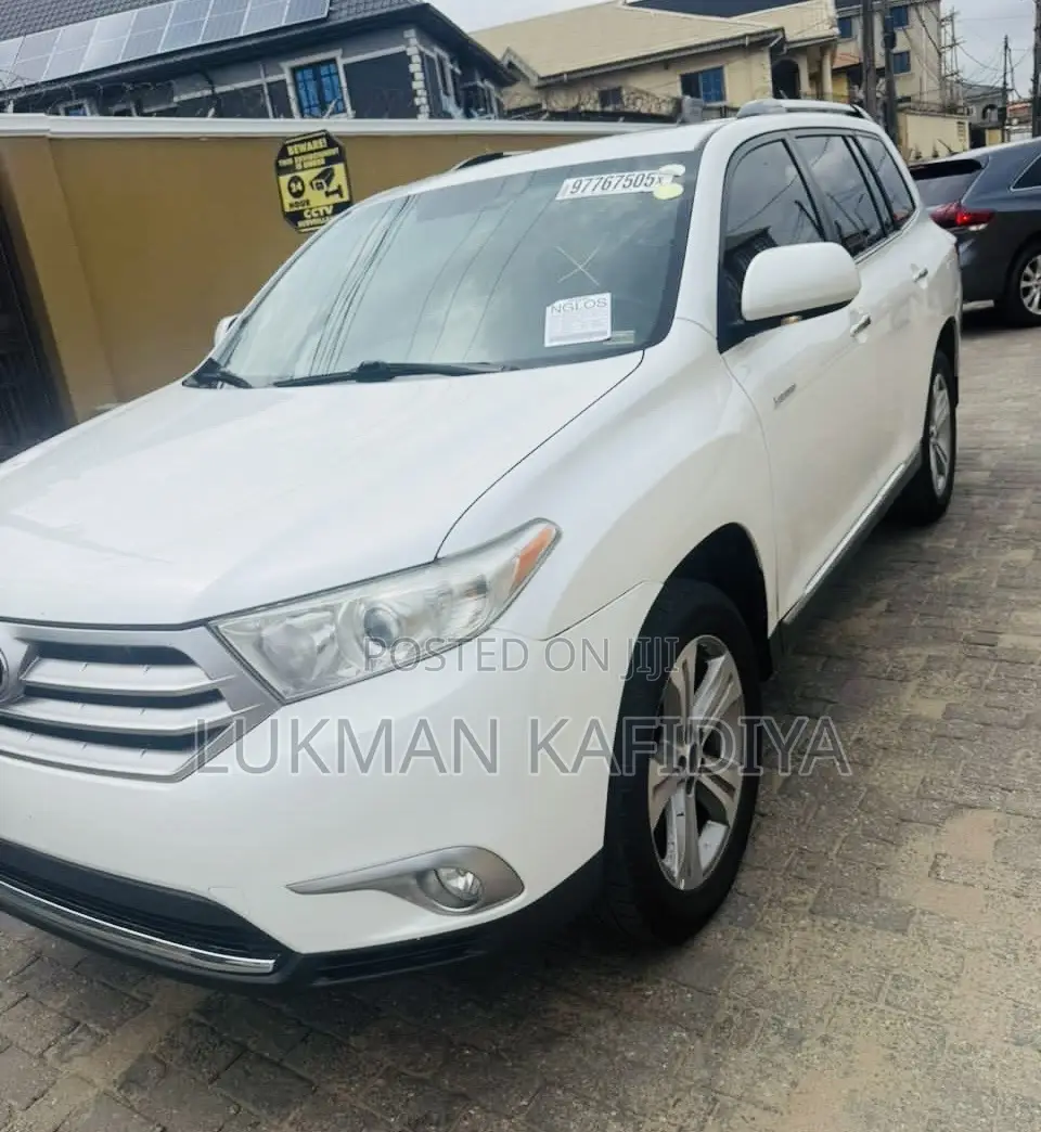 Toyota Highlander 2013 White