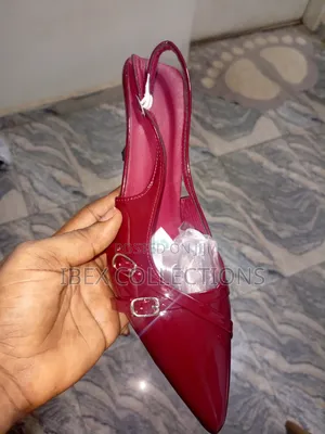 Wine Red Patent Pointed Toe Stiletto Heel