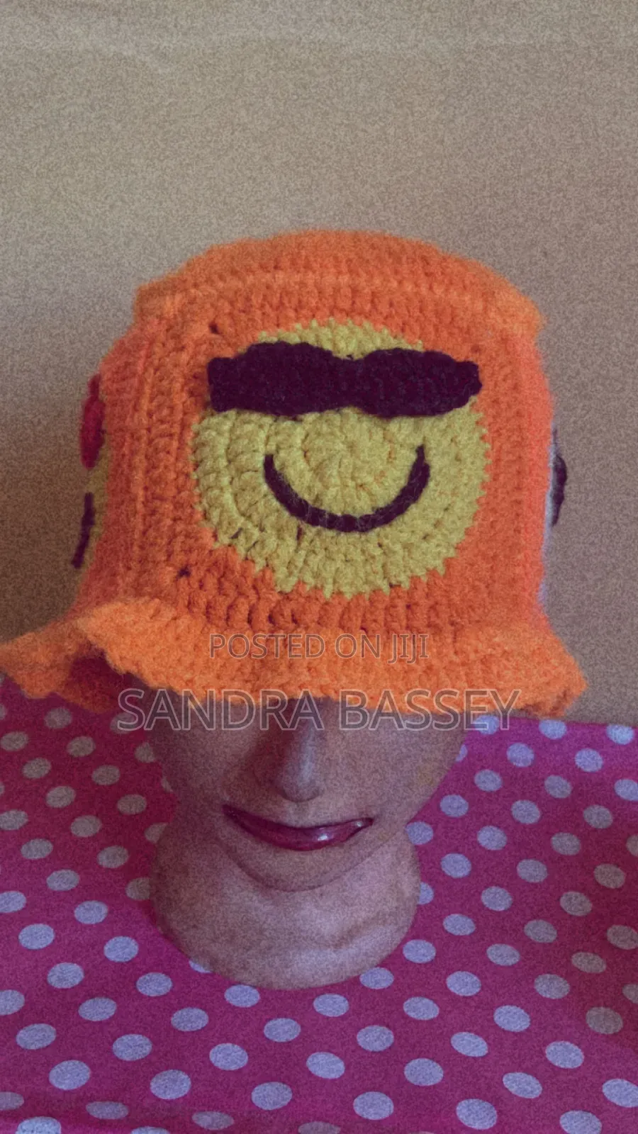 Crochet Emoji Hat