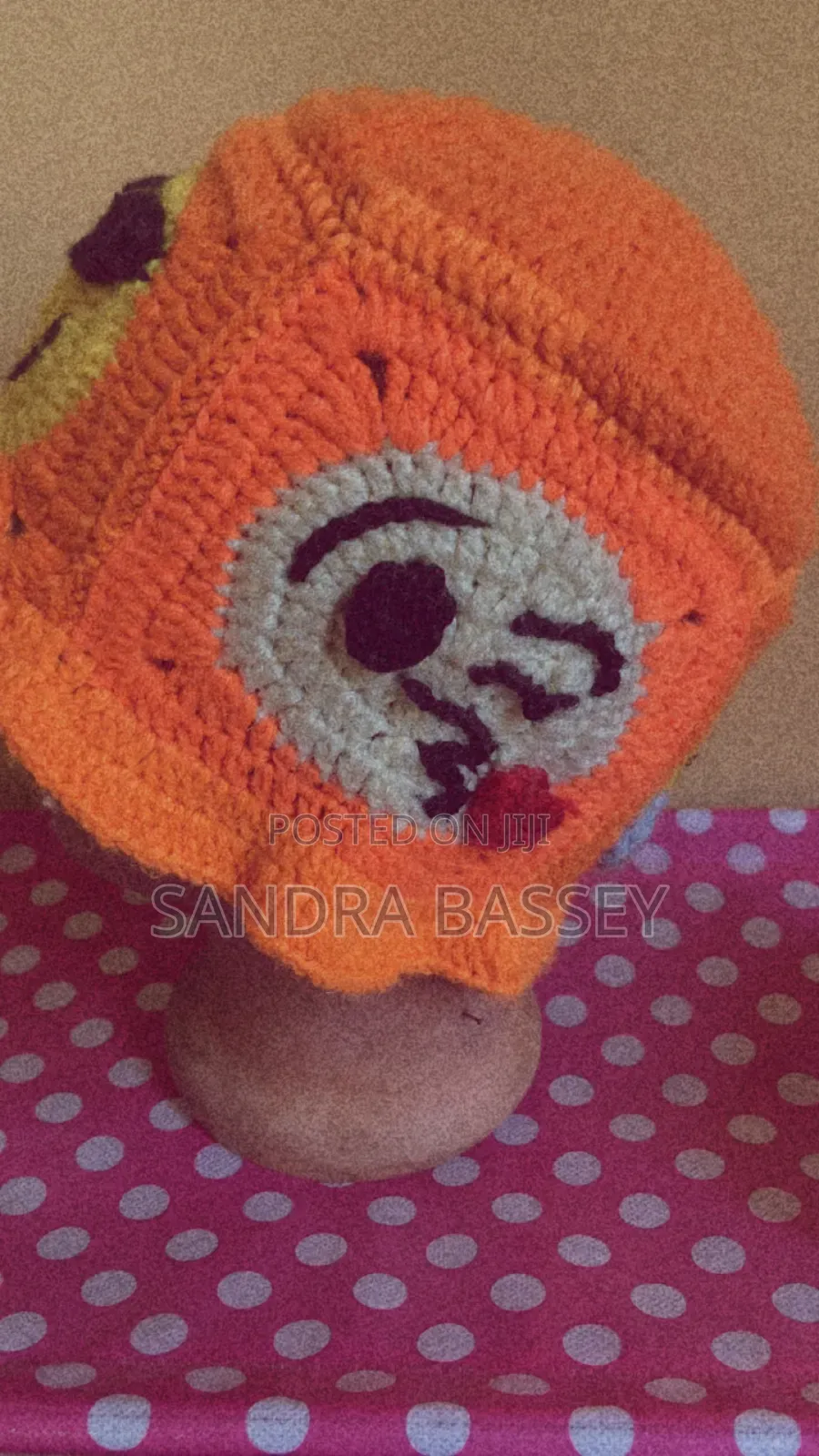 Crochet Emoji Hat