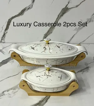Elegant Ceramic Food Warmer/Casserole