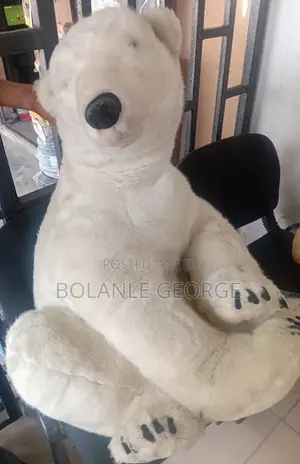White Big Teddy Bear