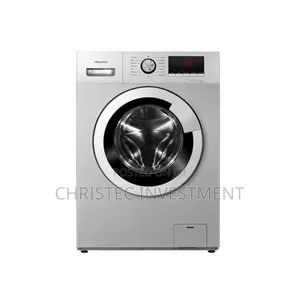 Hisense Front Load Washing Machine 6kg Smart Control Silver Em 6010