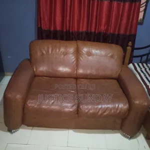 Conformable Brown Couch