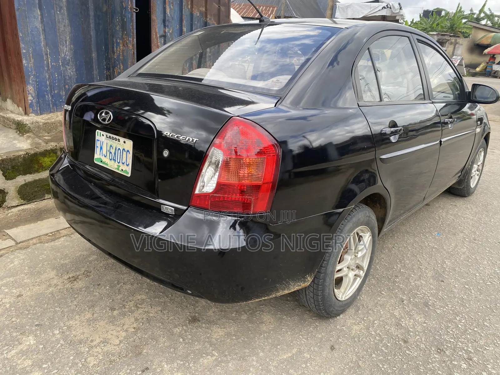 Hyundai Accent 1.3 GLS Automatic 2007 Black