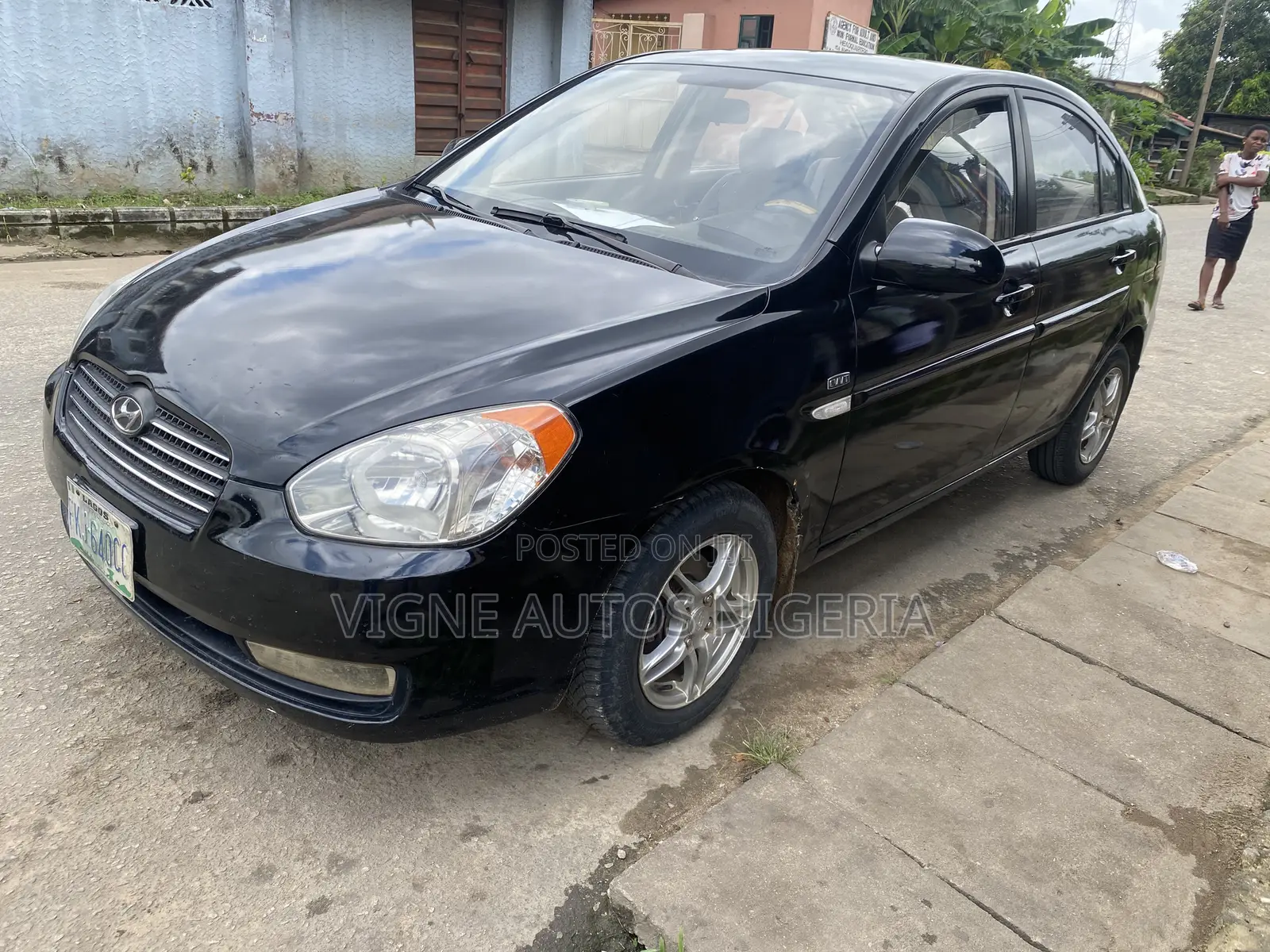 Hyundai Accent 1.3 GLS Automatic 2007 Black