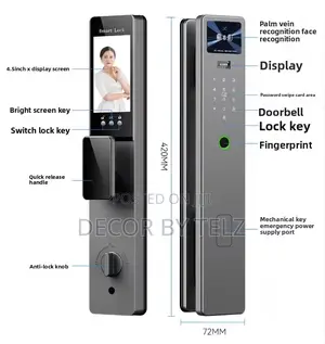 Snart Door Lock With All Features
