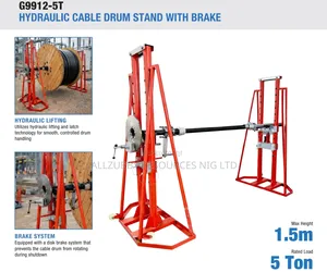 Cable Drum Jack Stand